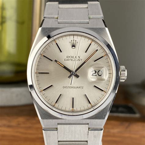 rolex date quartz|Rolex oysterquartz Datejust 17000.